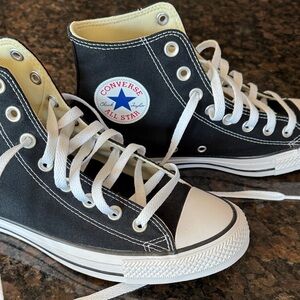 Converse High Top Sneakers - Classic Black & White